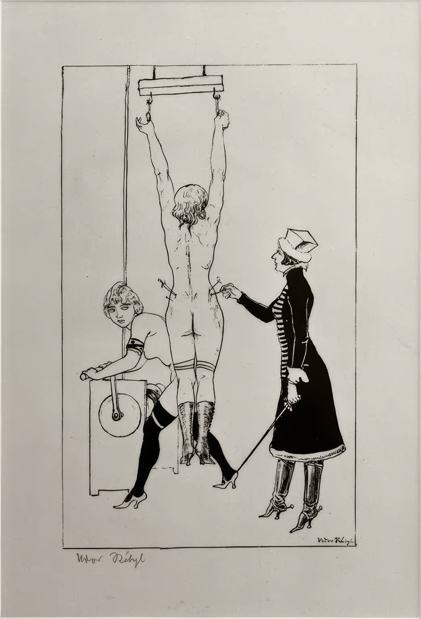 A lengyel nő alkotó: Rudolf Schlichter