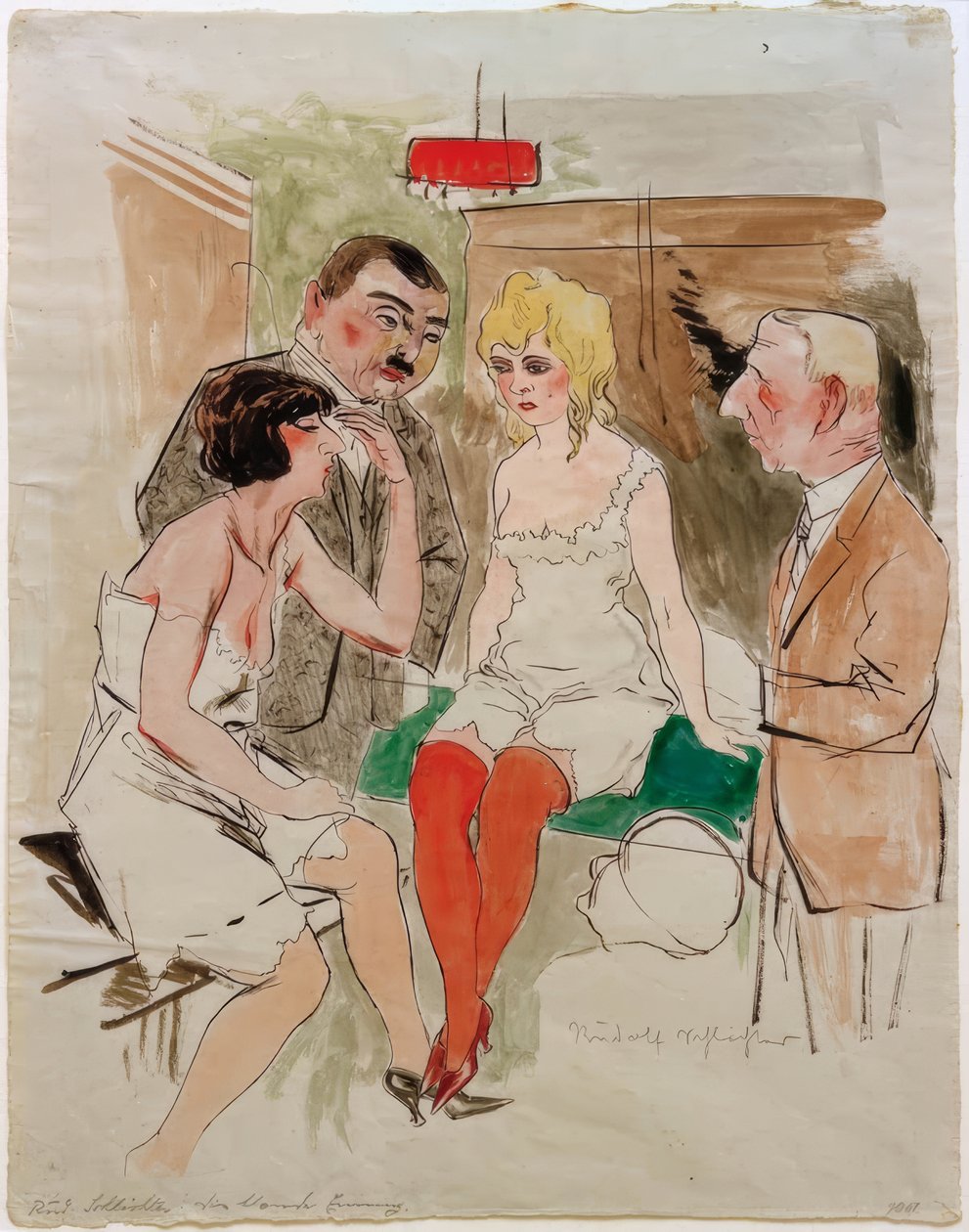 A szőke Emmy alkotó: Rudolf Schlichter