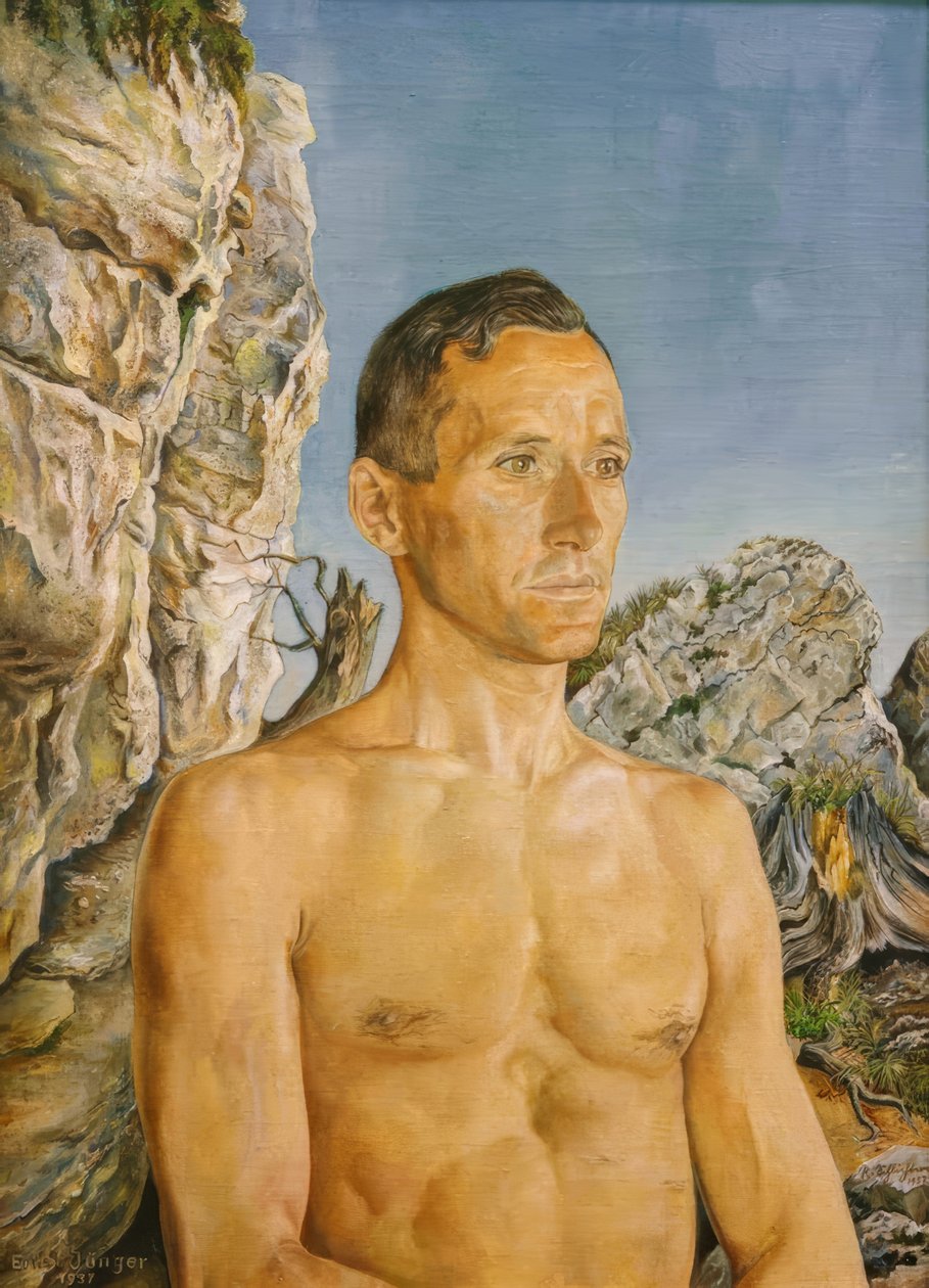 Ernst Jünger alkotó: Rudolf Schlichter