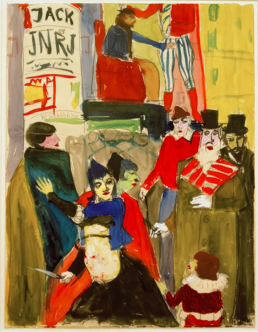 Jack INRI alkotó: Rudolf Schlichter