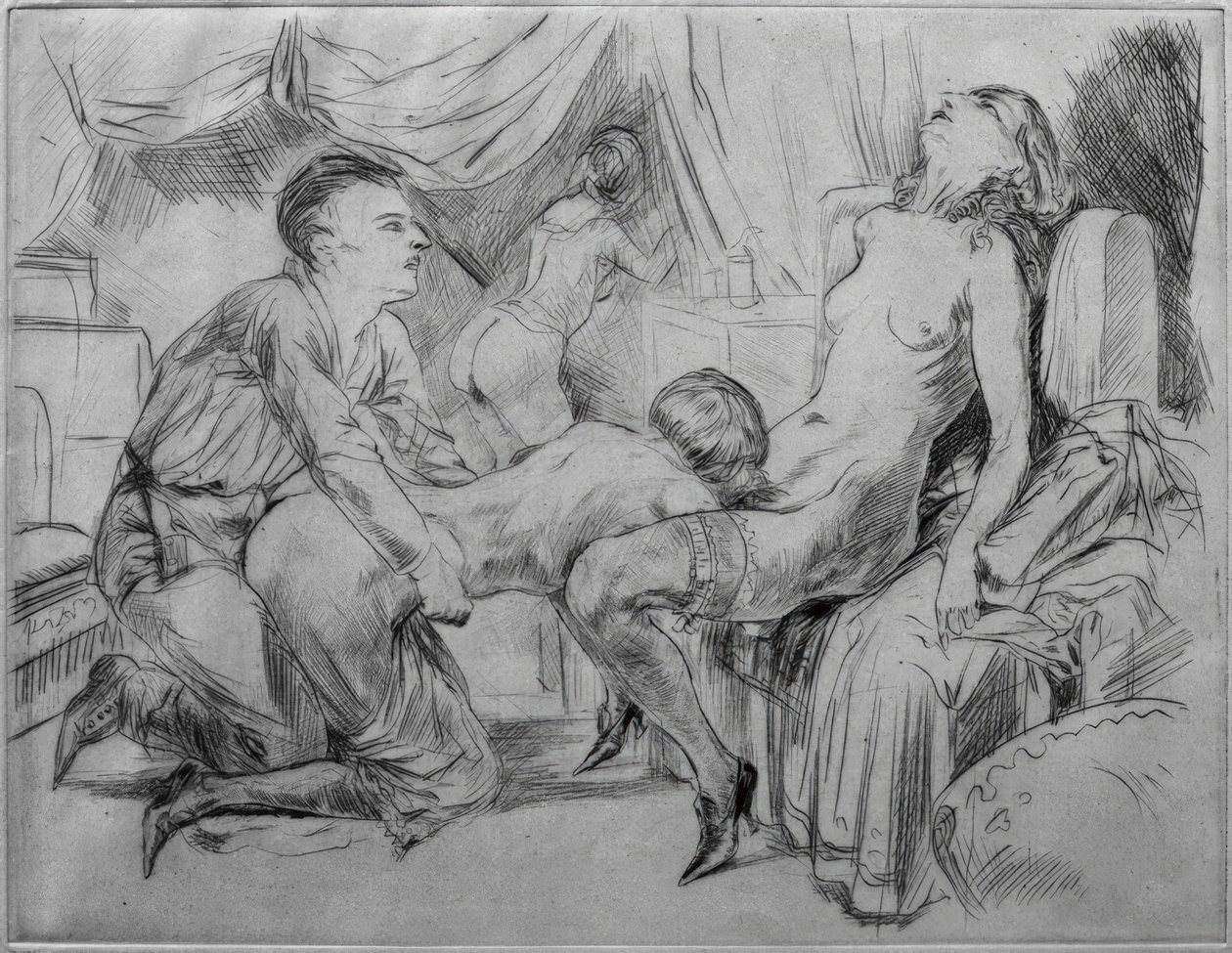 Szerelemváltozatok alkotó: Rudolf Schlichter