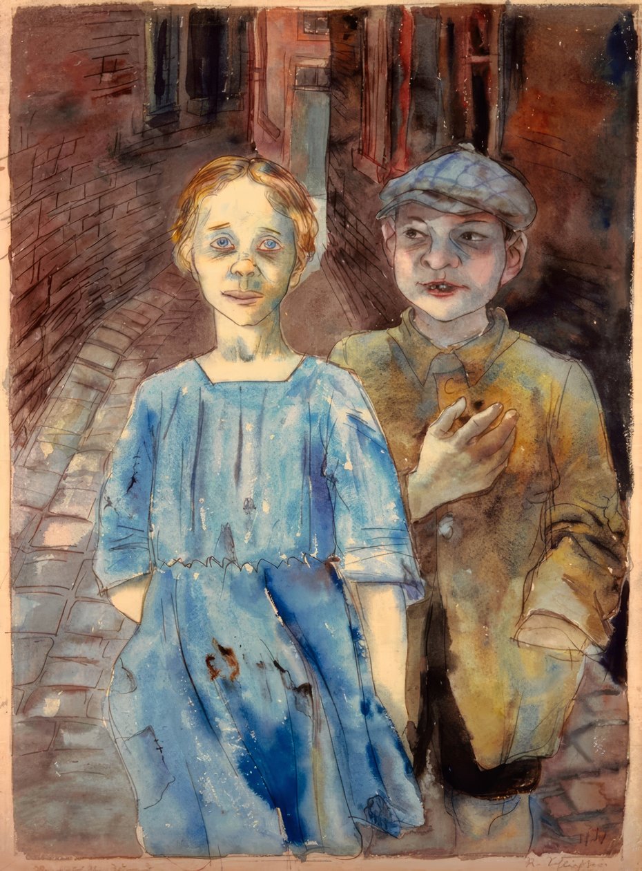 Elhanyagolt fiatalok alkotó: Rudolf Schlichter