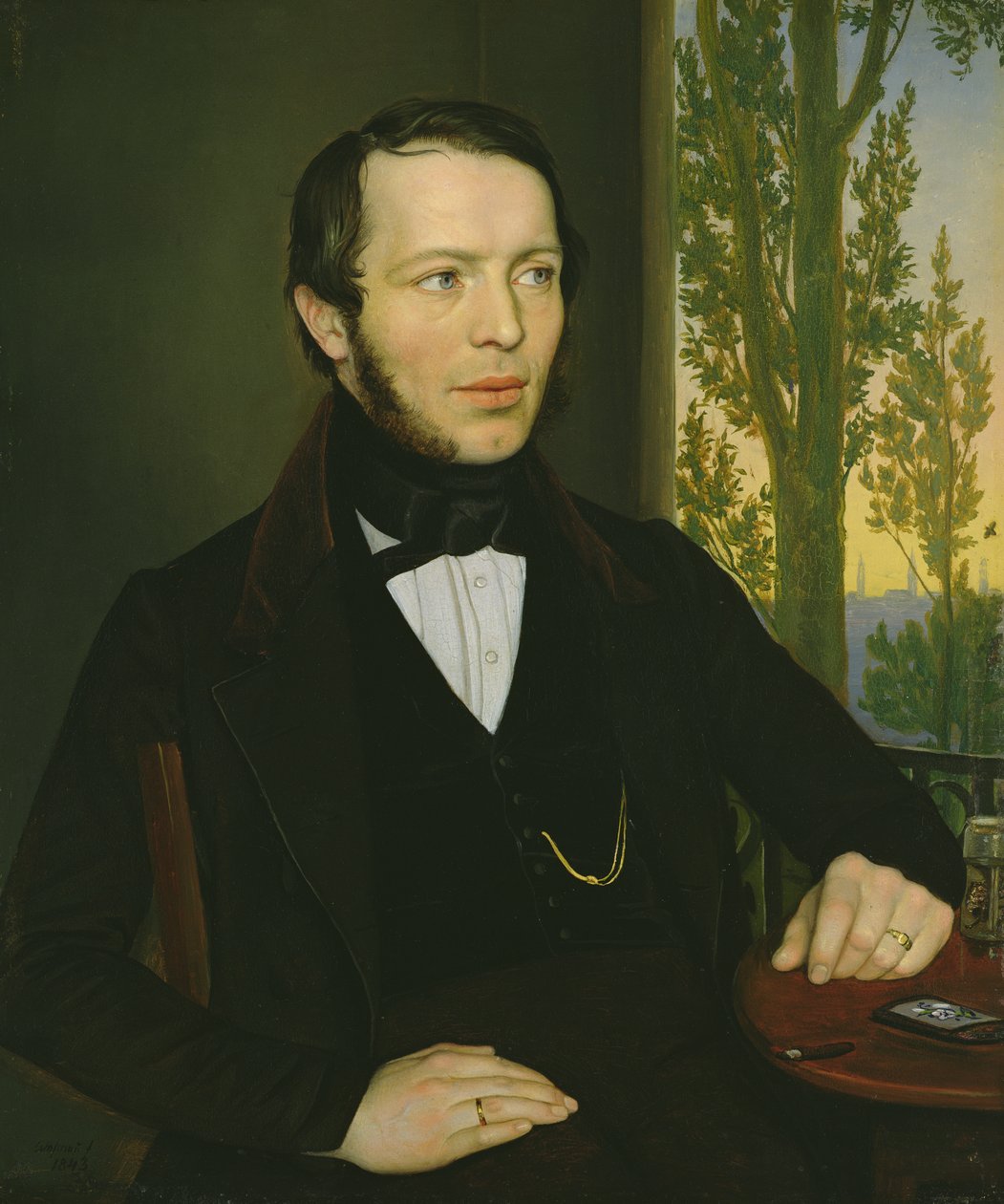 Adolph Wasmann (1807-53), 1843 (párért lásd: 152287) alkotó: Rudolph Friedrich Wasmann