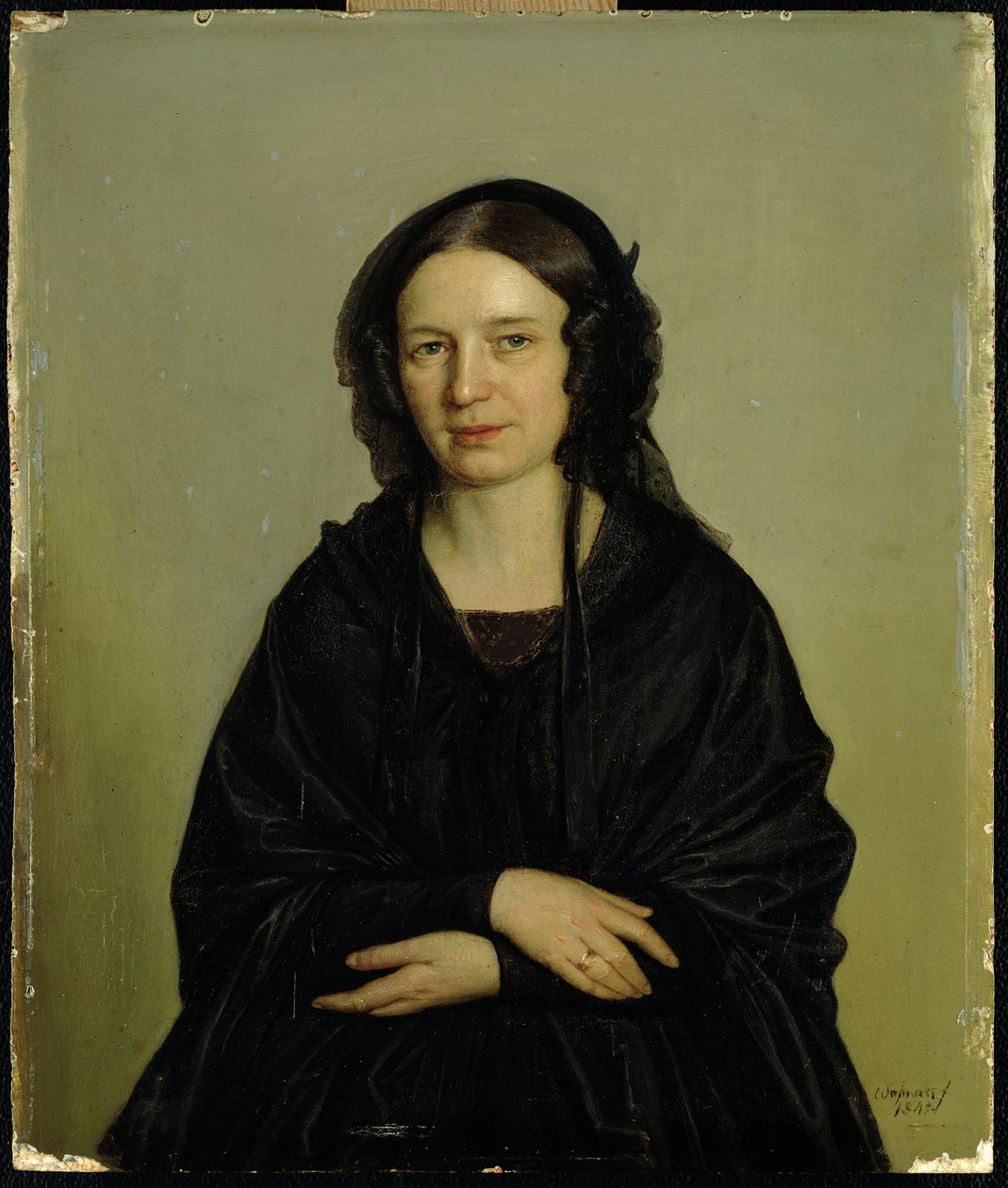 Mary Kramer (1797-1871), 1845 alkotó: Rudolph Friedrich Wasmann