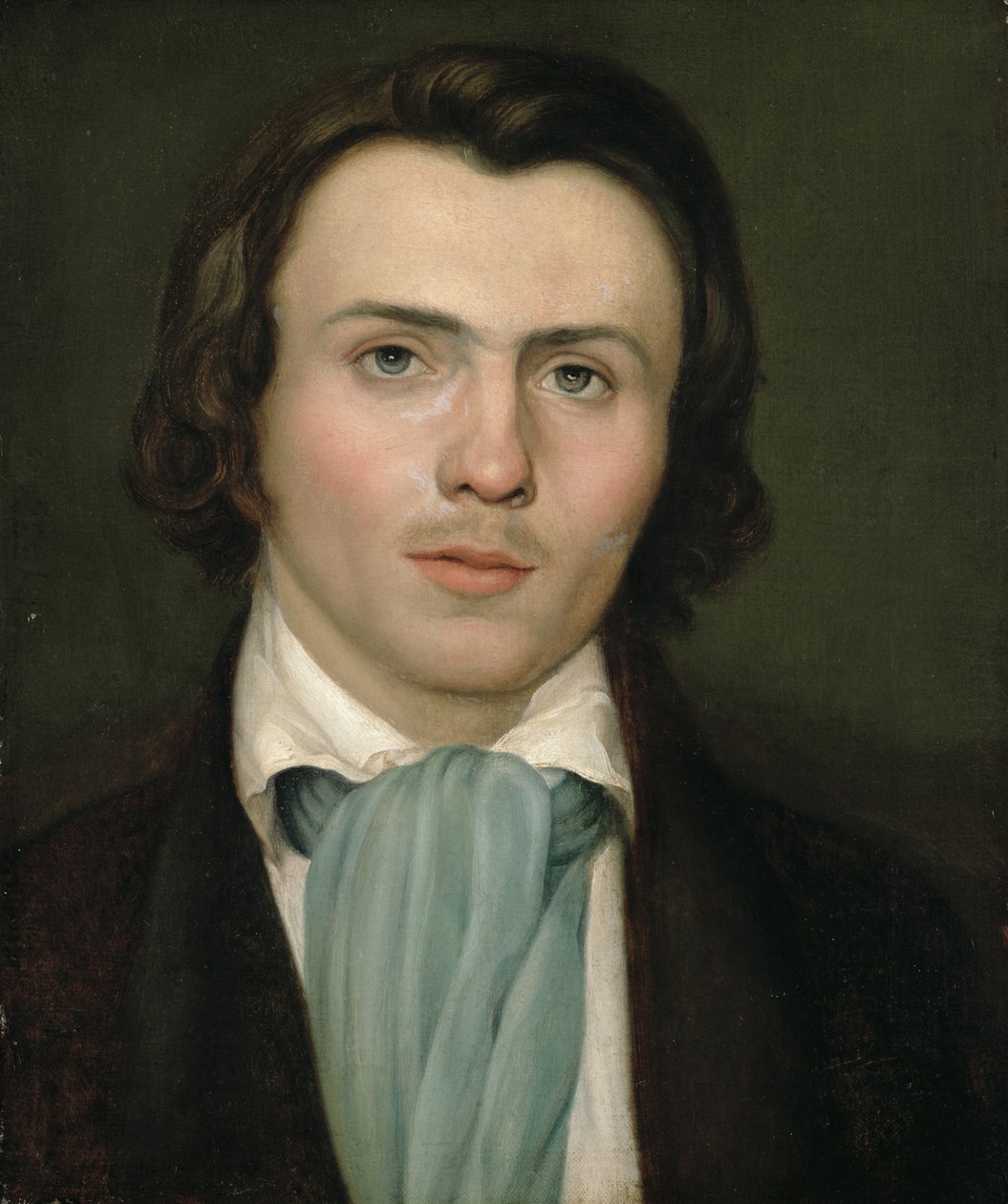 Egy fiatal férfi portréja alkotó: Rudolph Friedrich Wasmann