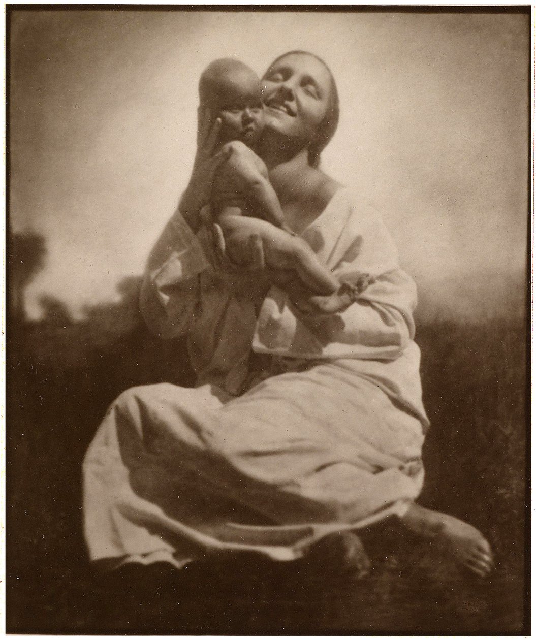 Anya és gyermeke 1925 c alkotó: Rudolph Koppitz