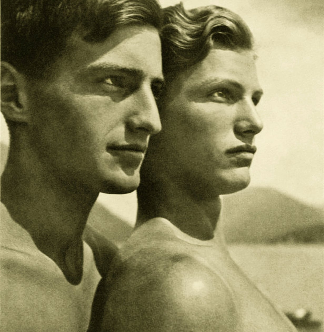 A testvérek, 1928 alkotó: Rudolph Koppitz