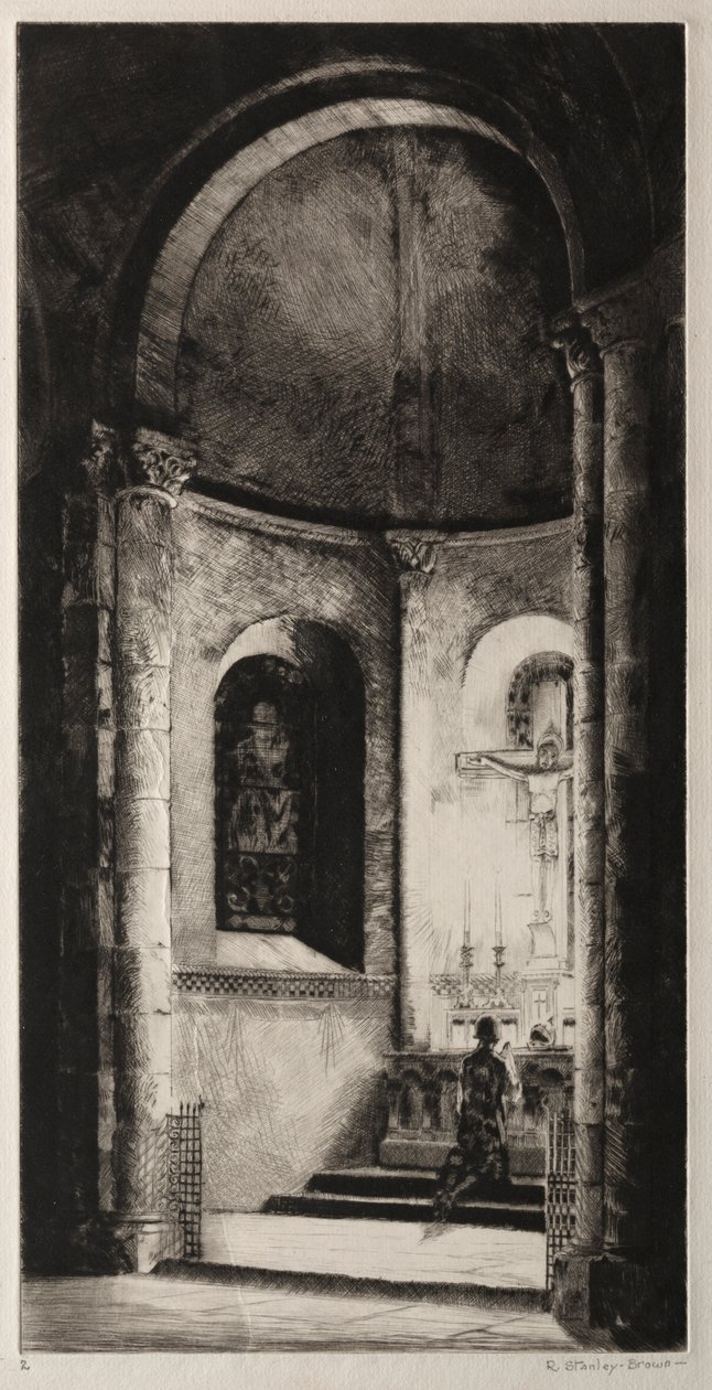 Keresztes virrasztása alkotó: Rudolph Stanley Brown