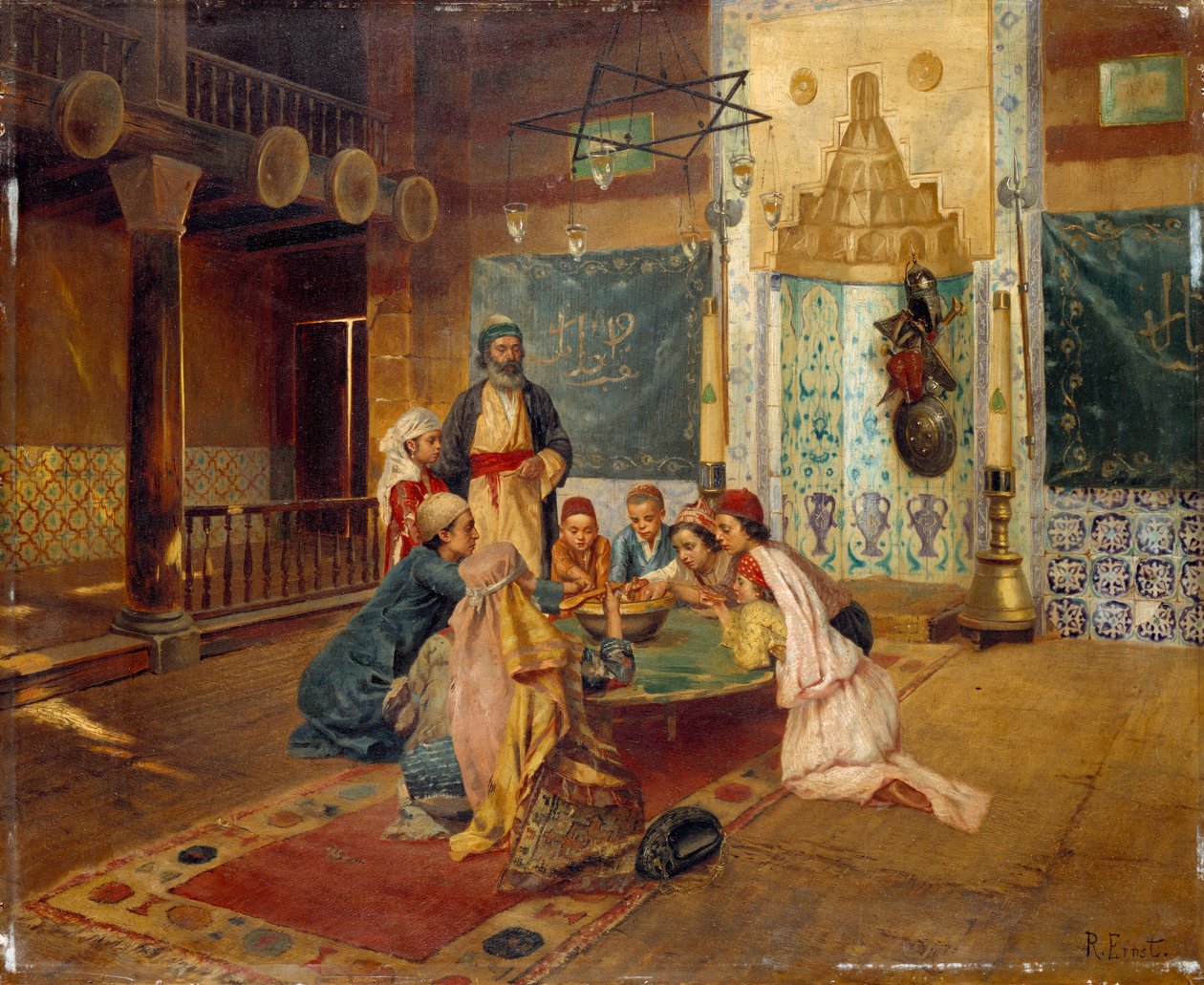 Keleti étkezés alkotó: Rudolphe Ernst