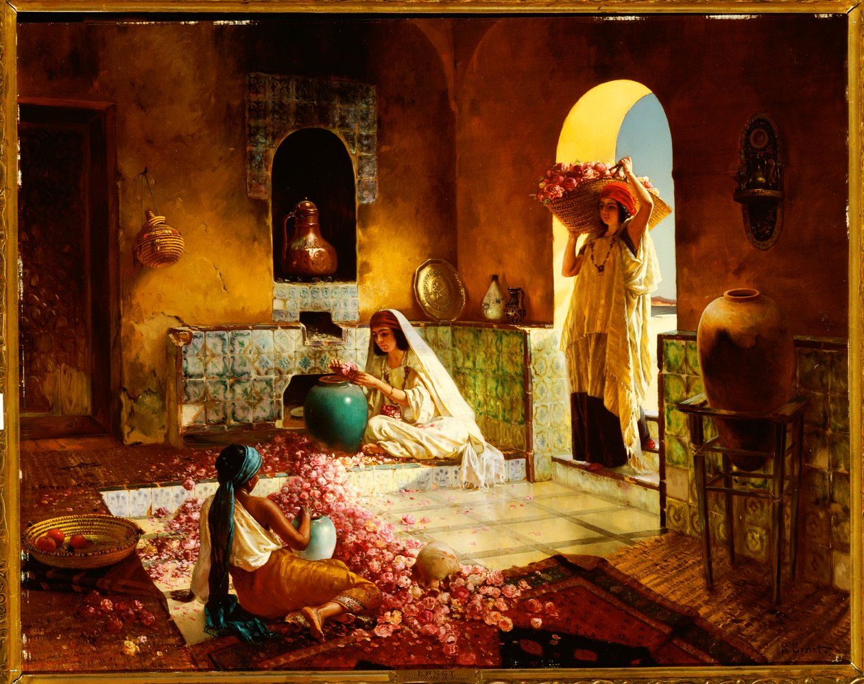 A rózsák összejövetele alkotó: Rudolphe Ernst