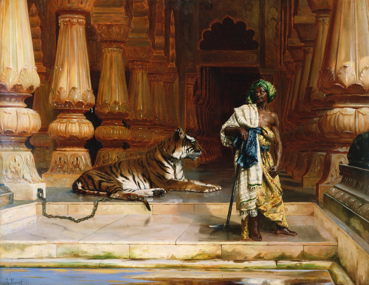 A palotaőrök alkotó: Rudolphe Ernst