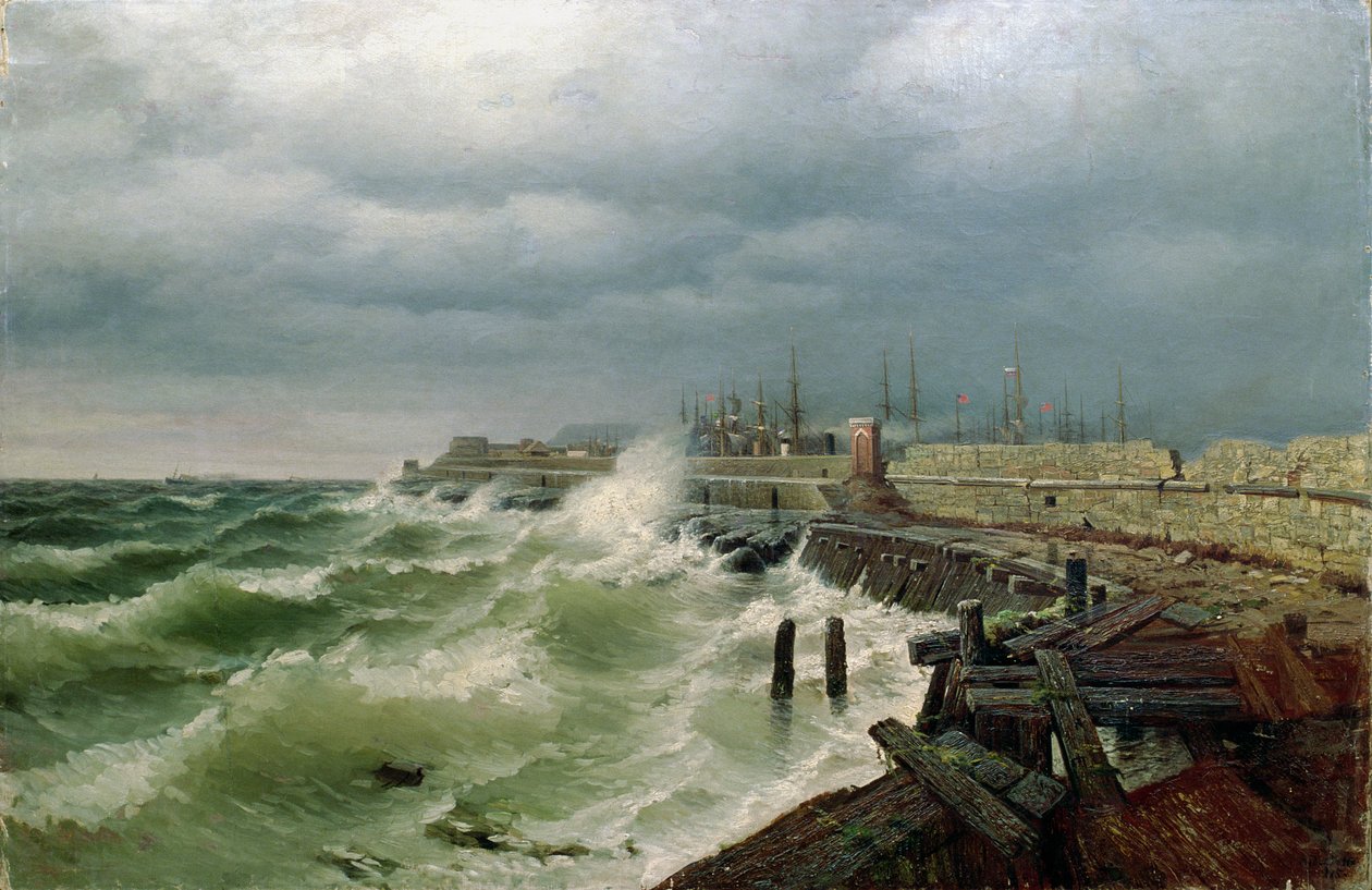 Odessza móló, 1885 alkotó: Rufim Gavrilovitch Sudkovsky
