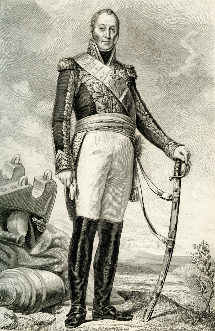 Edouard Adolphe Casimir Joseph Mortier, 1804, 1839. alkotó: Ruhiere