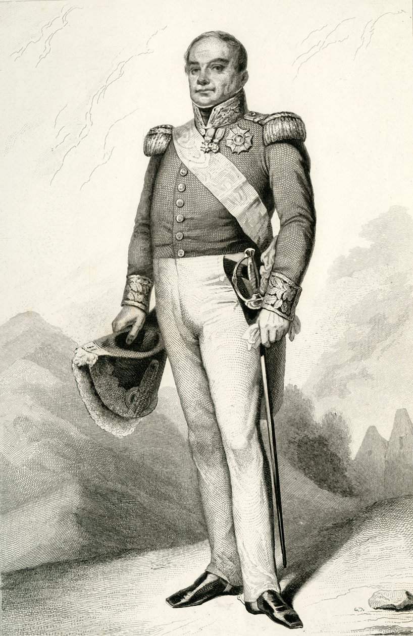 Georges Mouton, Lobau grófja, 1804, 1839. alkotó: Ruhiere