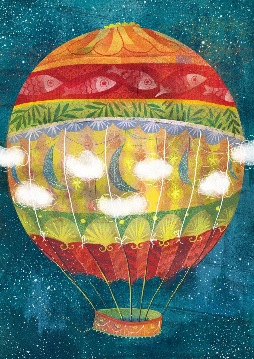 Légballon alkotó: Runa Anastasiya Rudaya