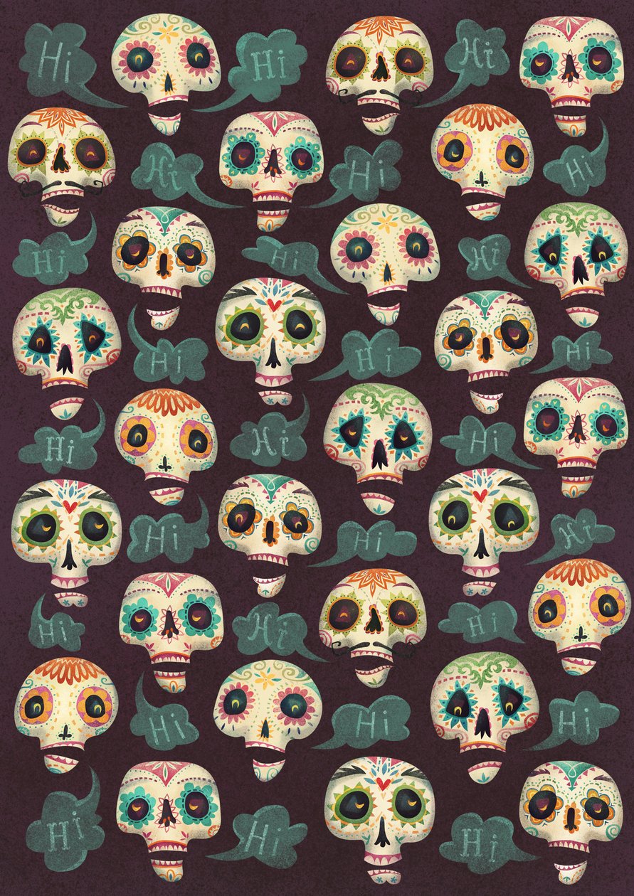Halloween minta, 2015, ( alkotó: Runa Anastasiya Rudaya