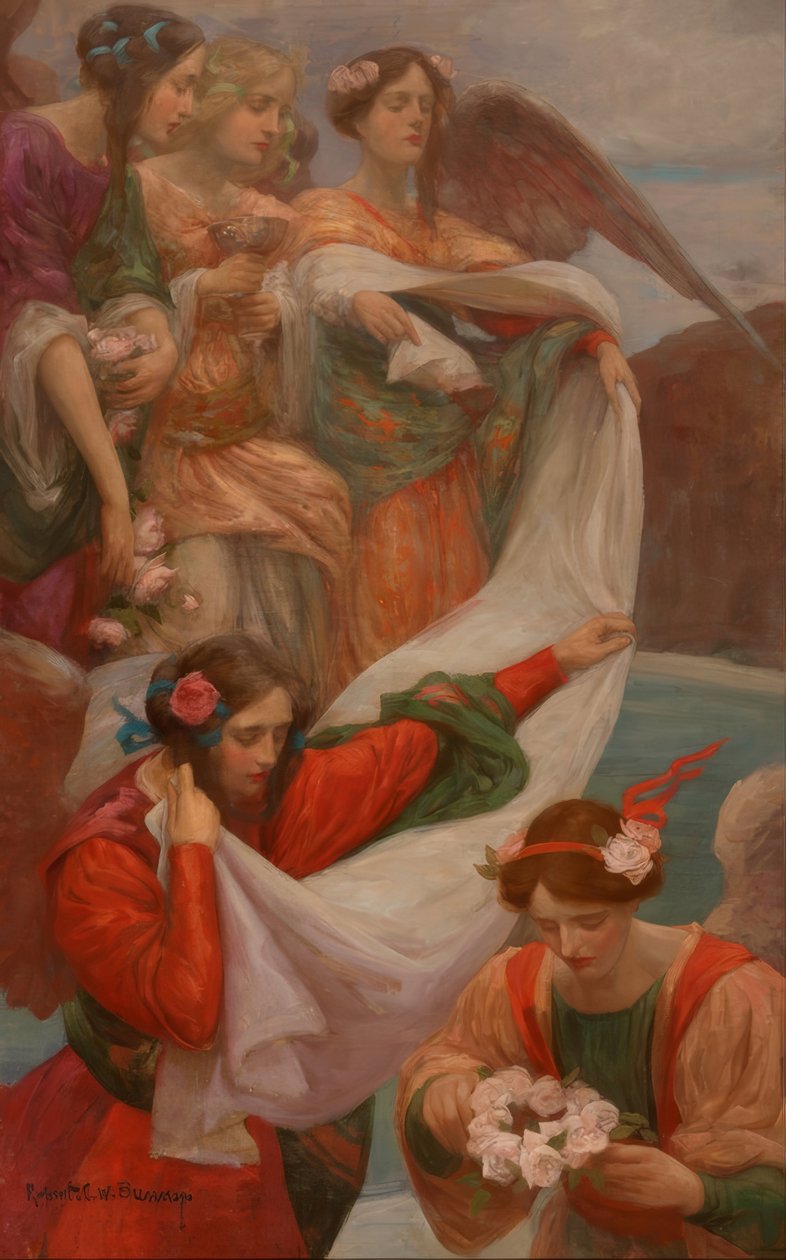 Leszálló angyalok alkotó: Rupert Bunny