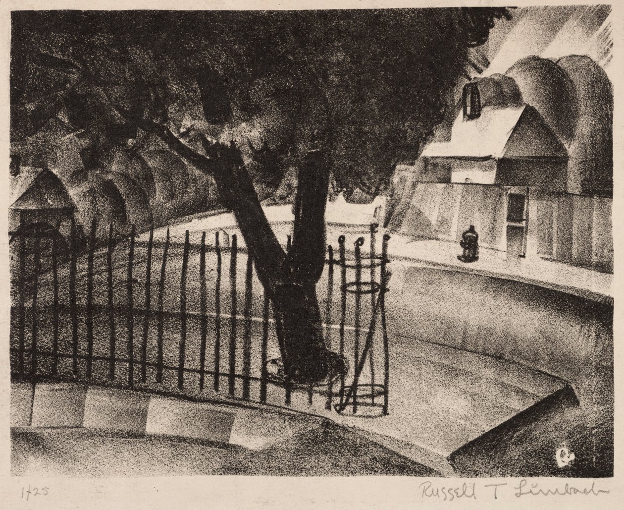 A vaskerítés alkotó: Russell T. Limbach