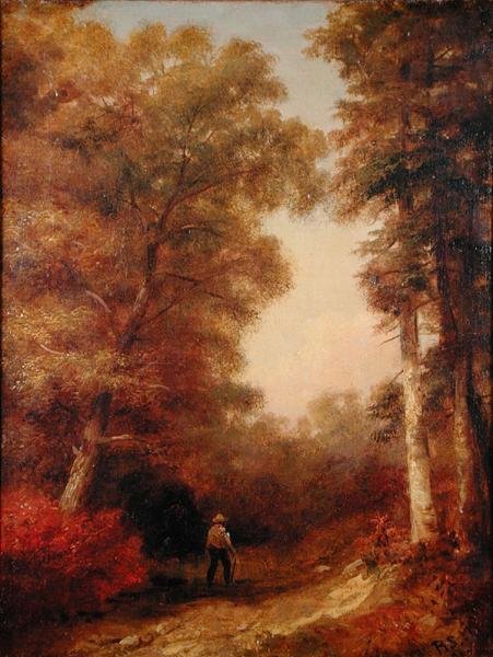 Egy pennywicki tájkép alkotó: Russell William Thompson Smith
