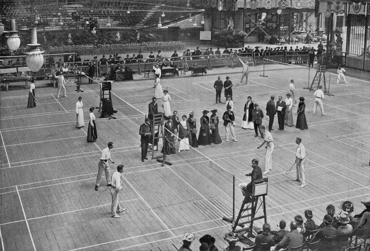 Tollaslabda torna a Crystal Palace-ban, 1902, 1903 alkotó: Russell and Sons