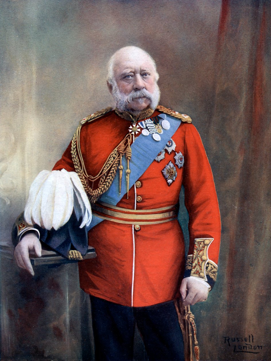 György herceg, Cambridge hercege, a brit királyi család tagja, 19. század vége – 20. század eleje alkotó: Russell and Sons