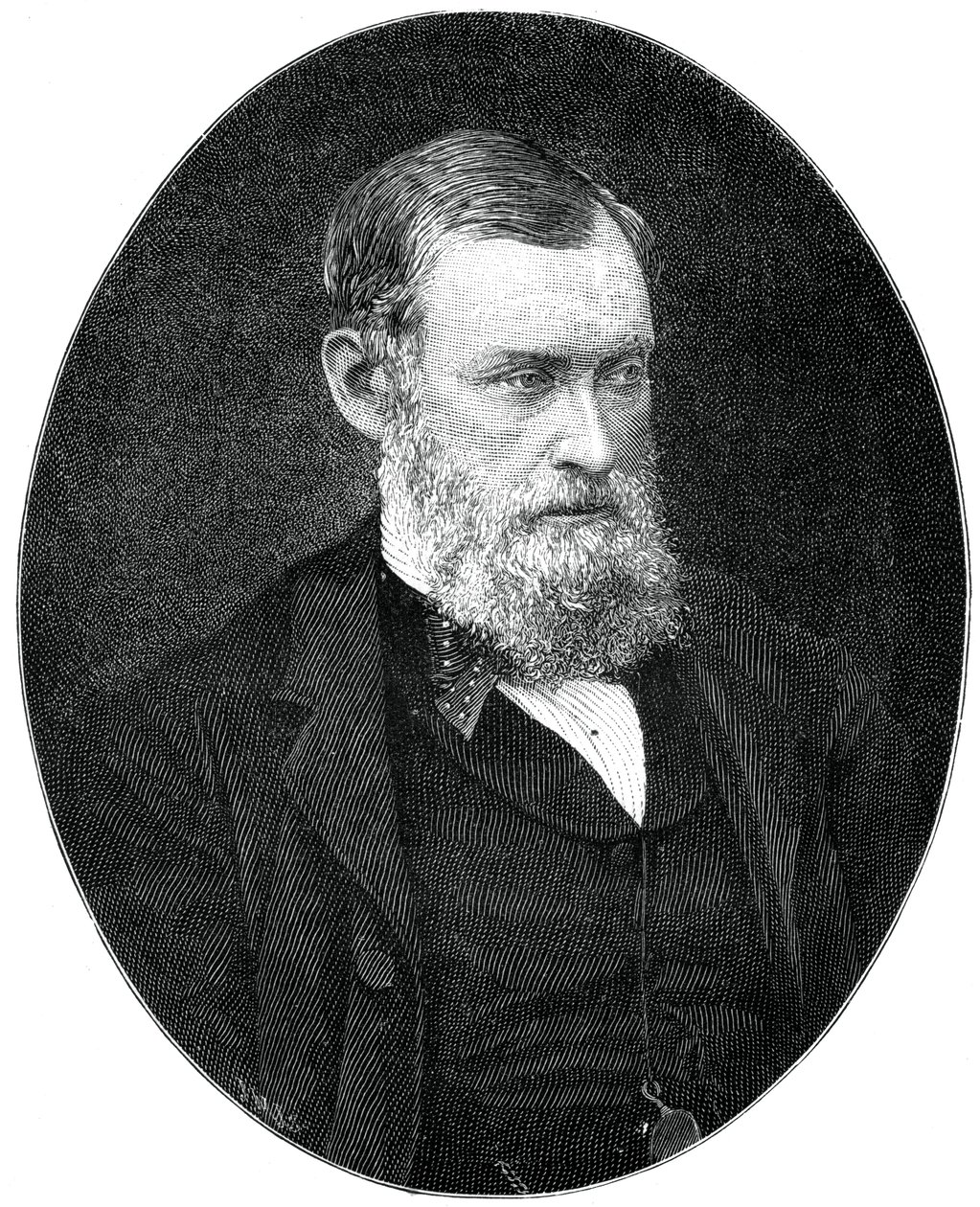 William Edward Forster, a 19. századi brit iparos és a Liberális Párt államférfija, 1900. alkotó: Russell and Sons