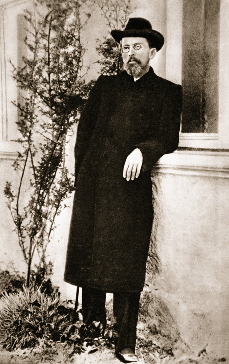 Anton Csehov (fotogravír) alkotó: Russian Photographer