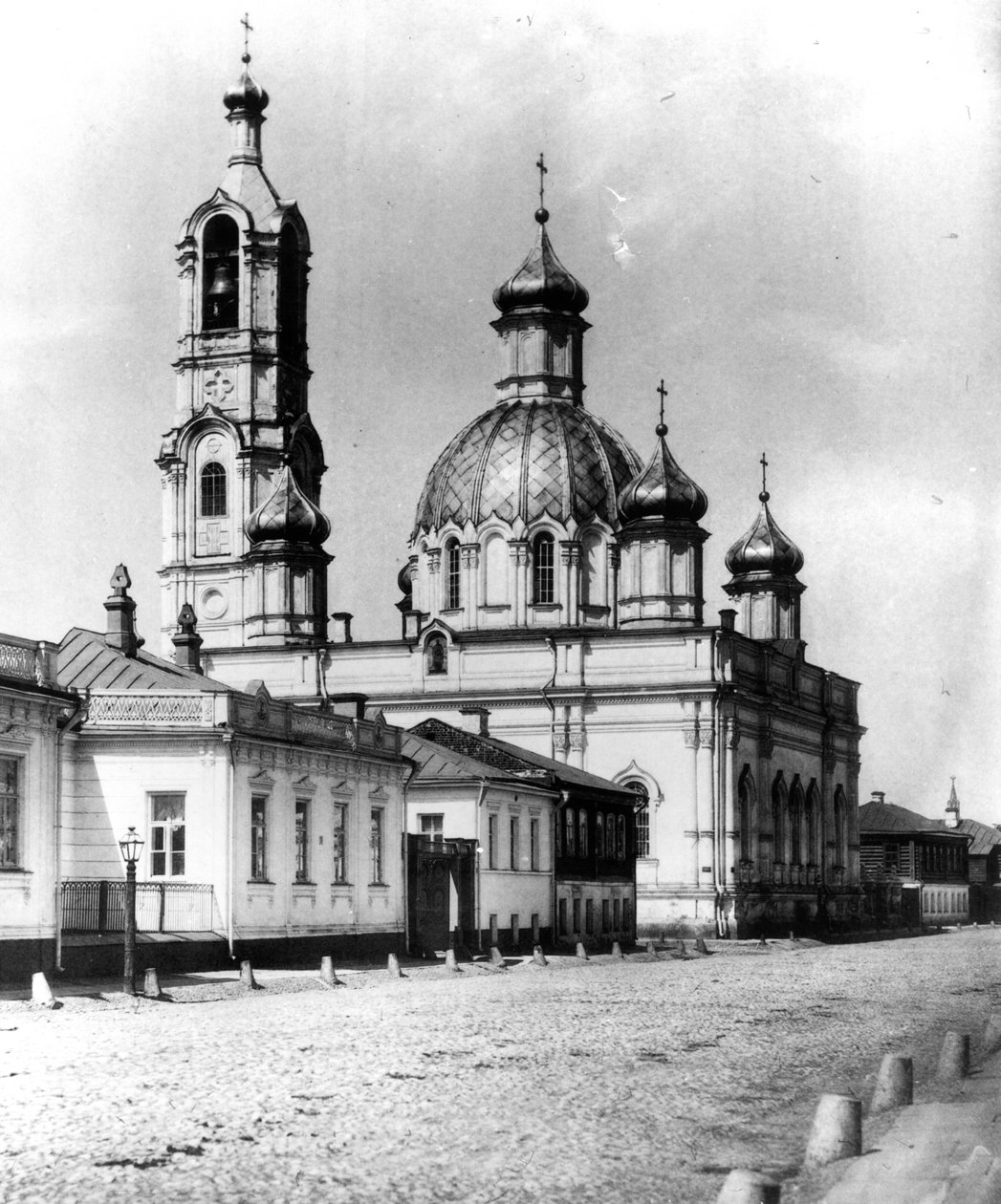 Elszenderült templom, Moszkva, 1857 alkotó: Russian Photographer