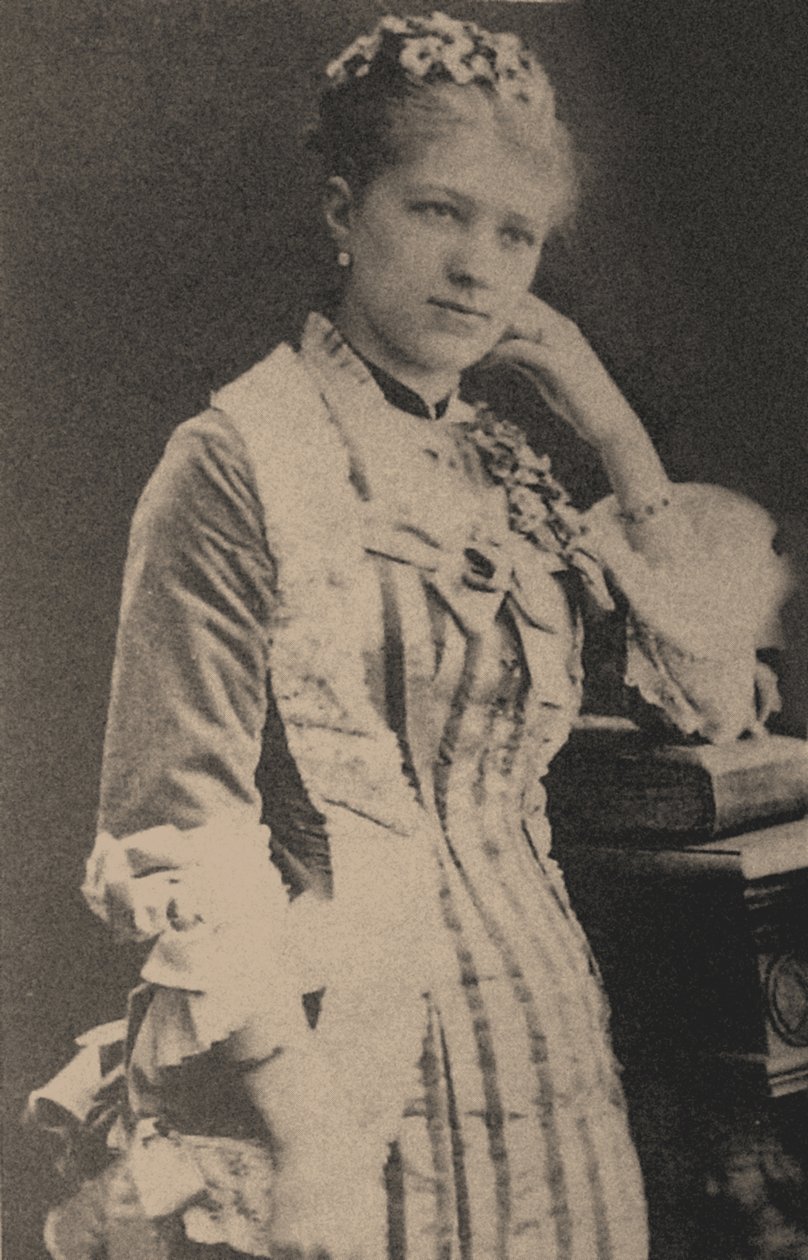 Polina Karpakova, az első Odette-Odile, 1875 körül alkotó: Russian Photographer