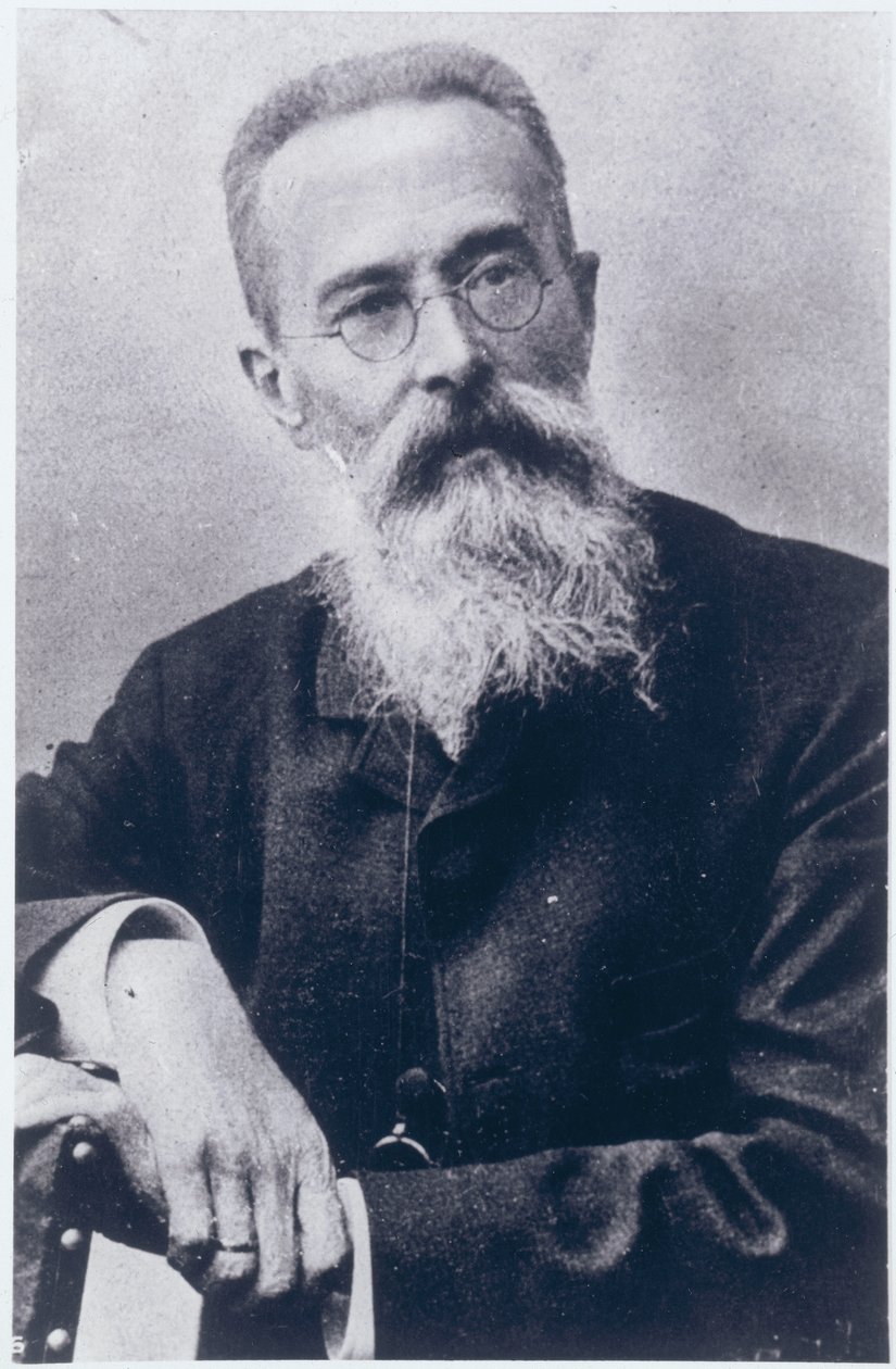 Nyikolaj Andrejevics Rimszkij-Korszakov (1844-1908) portréja alkotó: Russian Photographer