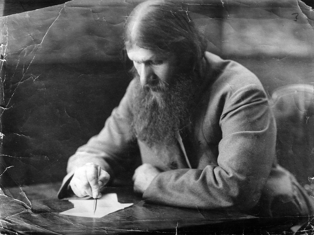 Raszputyin írás portréja alkotó: Russian Photographer