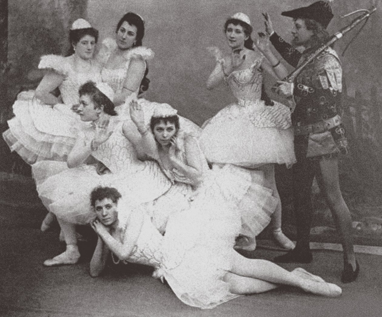 Hattyúk tava, Mariinsky Színház, 1895 alkotó: Russian Photographer