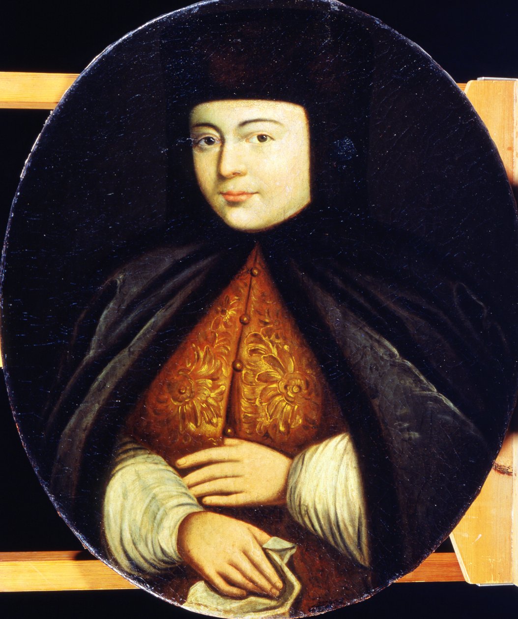 Natalia Kirillovna Naryskina (1651-94) portréja alkotó: Russian School