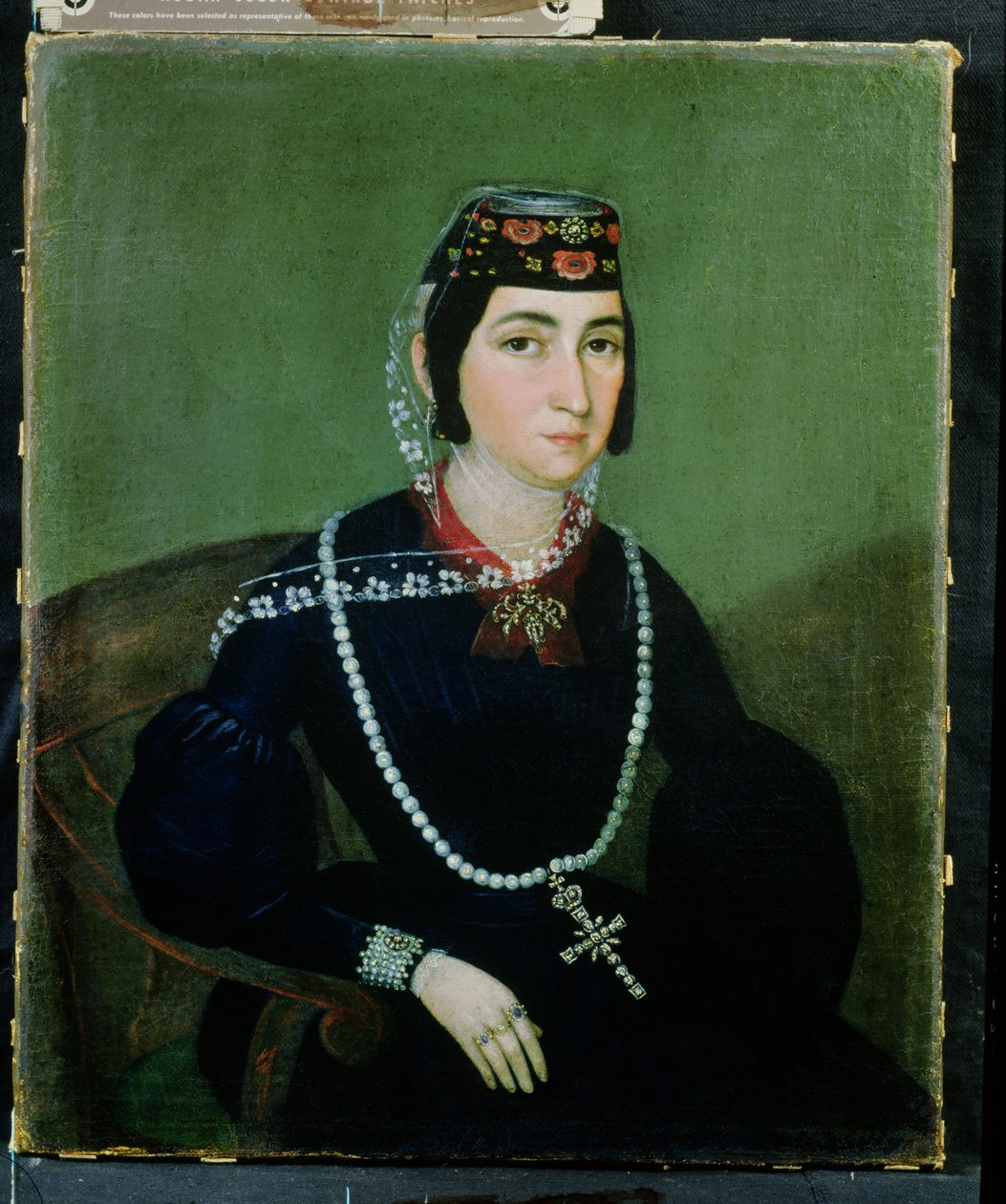 Salome Chavchavadze hercegnő portréja alkotó: Russian School