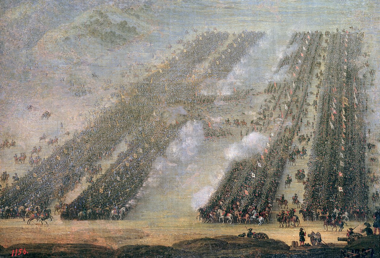 A poltavai csata, 1750 alkotó: Russian School