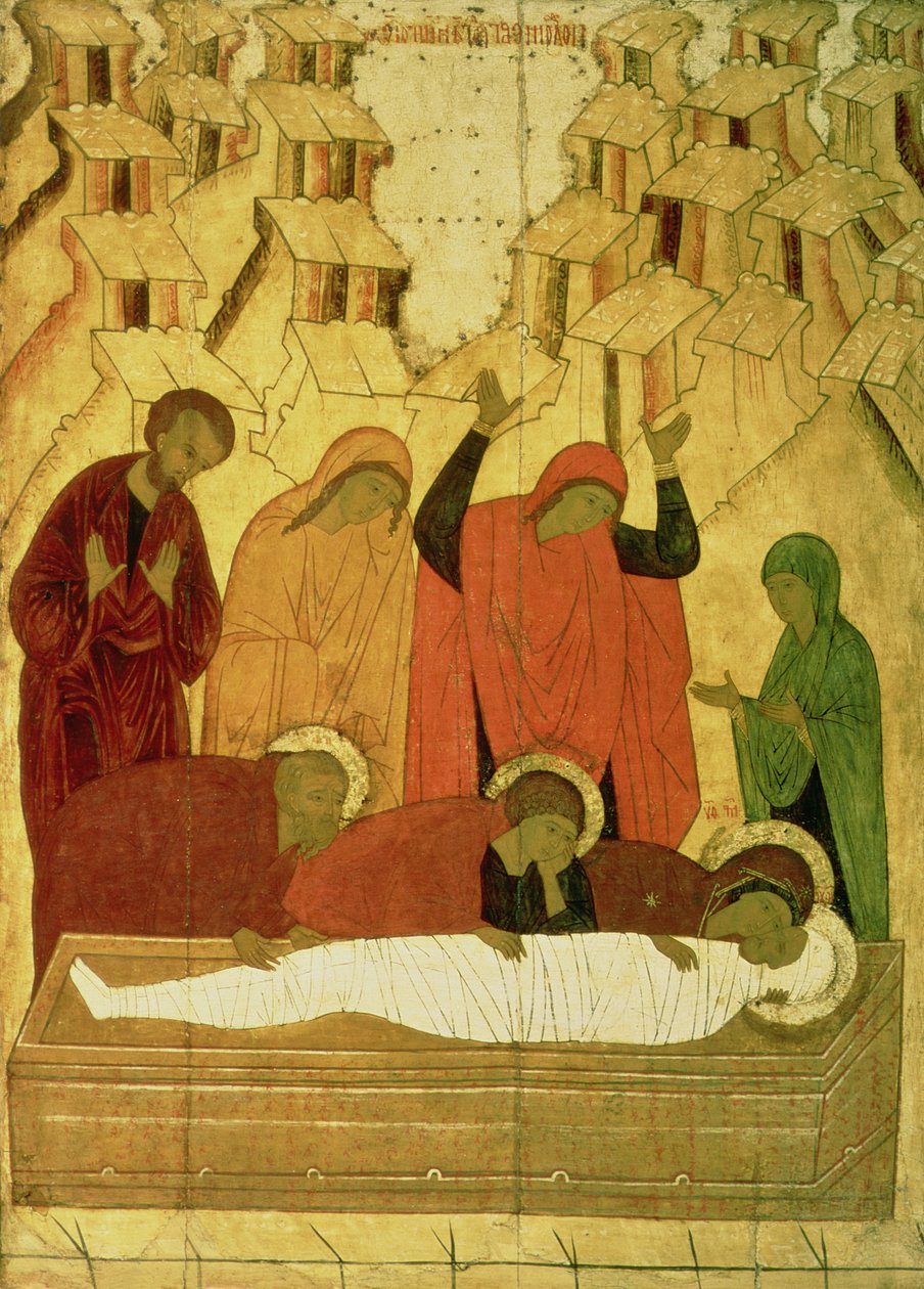 The Tombment (tempera a panelen) alkotó: Russian School
