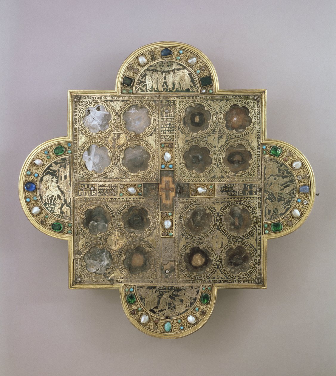 Ereklyetartó, 1383 alkotó: Russian Master