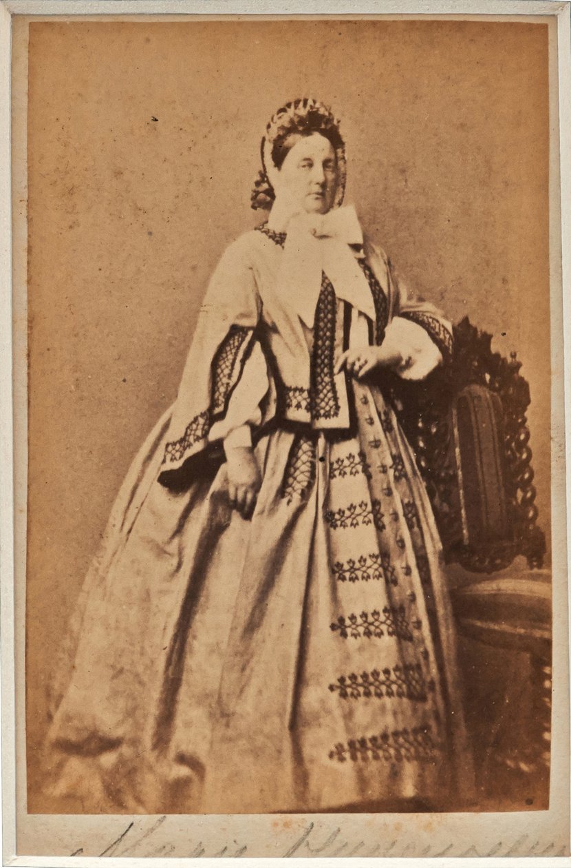 Marie Nikolaievna de Russie (1819-1876) - Mária Nyikolajevna orosz nagyhercegnő (1819-1876), Leuchtenberg hercegnője, Anonymous. Albumin Photo alkotó: Russian Photographer