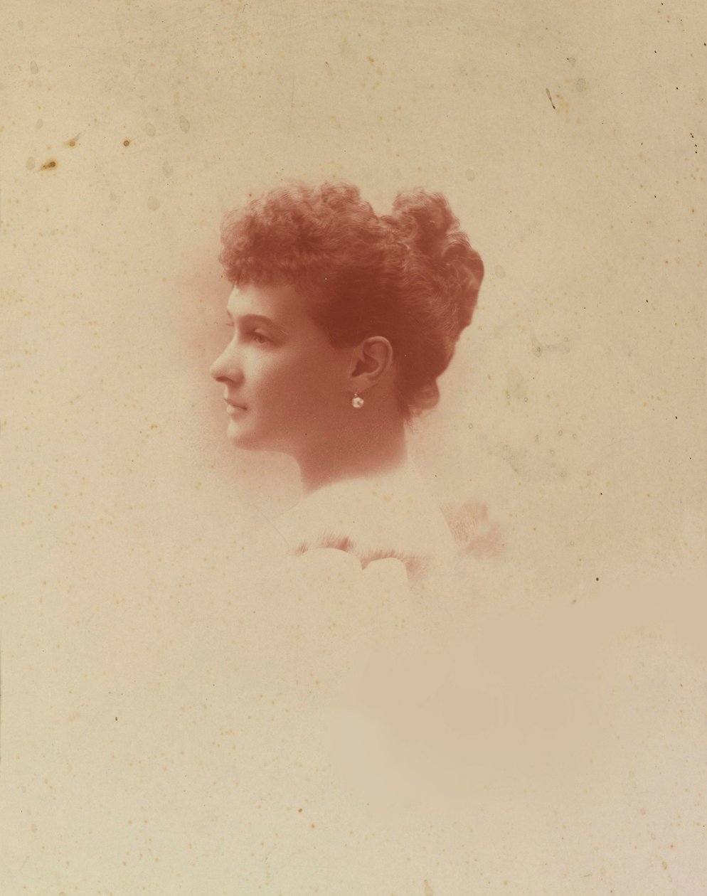 Marie Pavlovna de Russie – Mária Pavlovna orosz nagyhercegnő (1854-1920), névtelen. Ezüst zselatin fotózás alkotó: Russian Photographer
