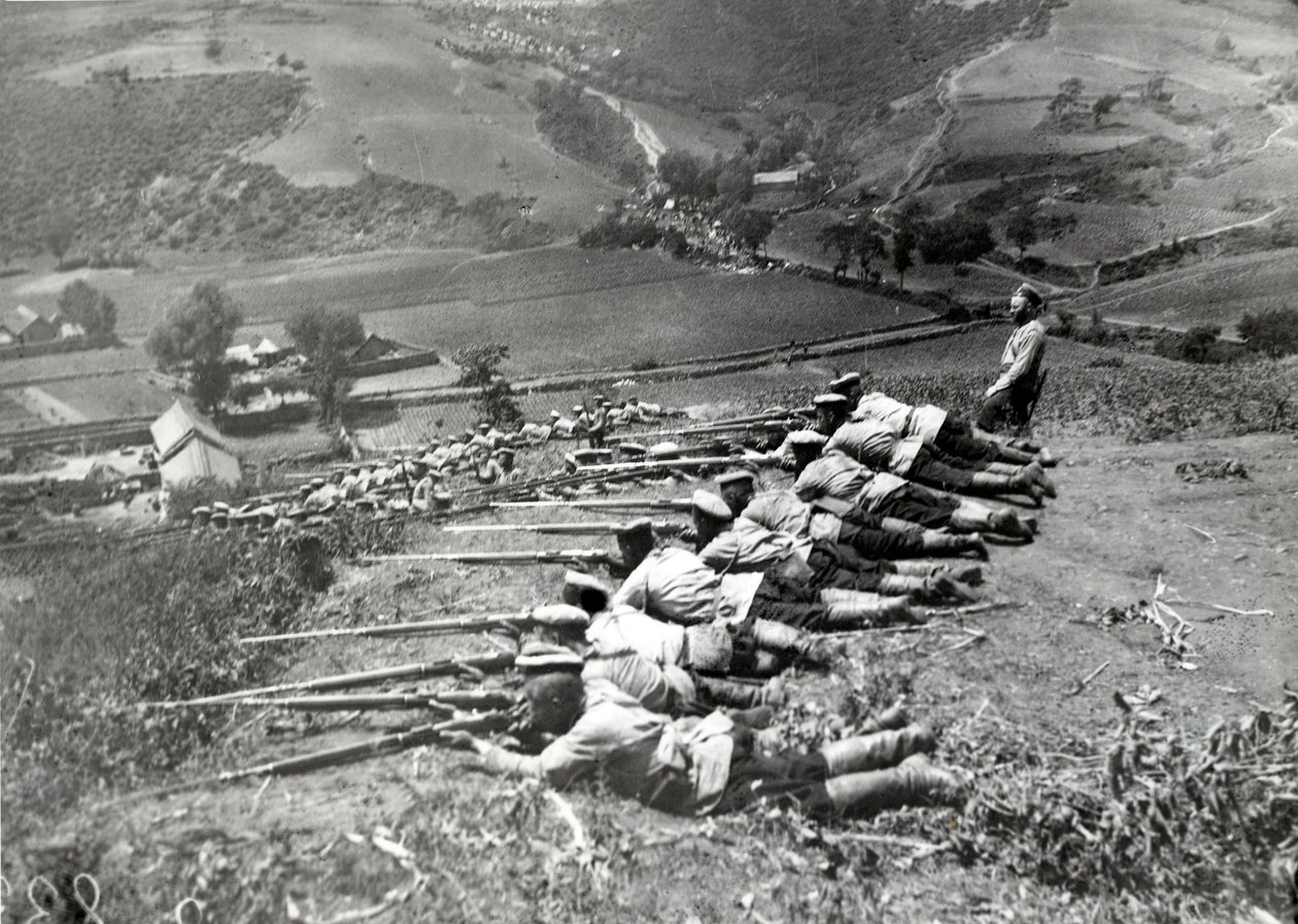Orosz csapatok az orosz-japán háború alatt, 1904 alkotó: Russian Photographer