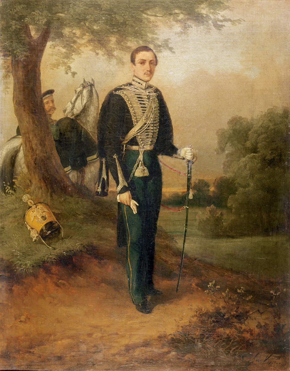 Mihail Jurijevics Lermontov (1814-41) alkotó: Russian School