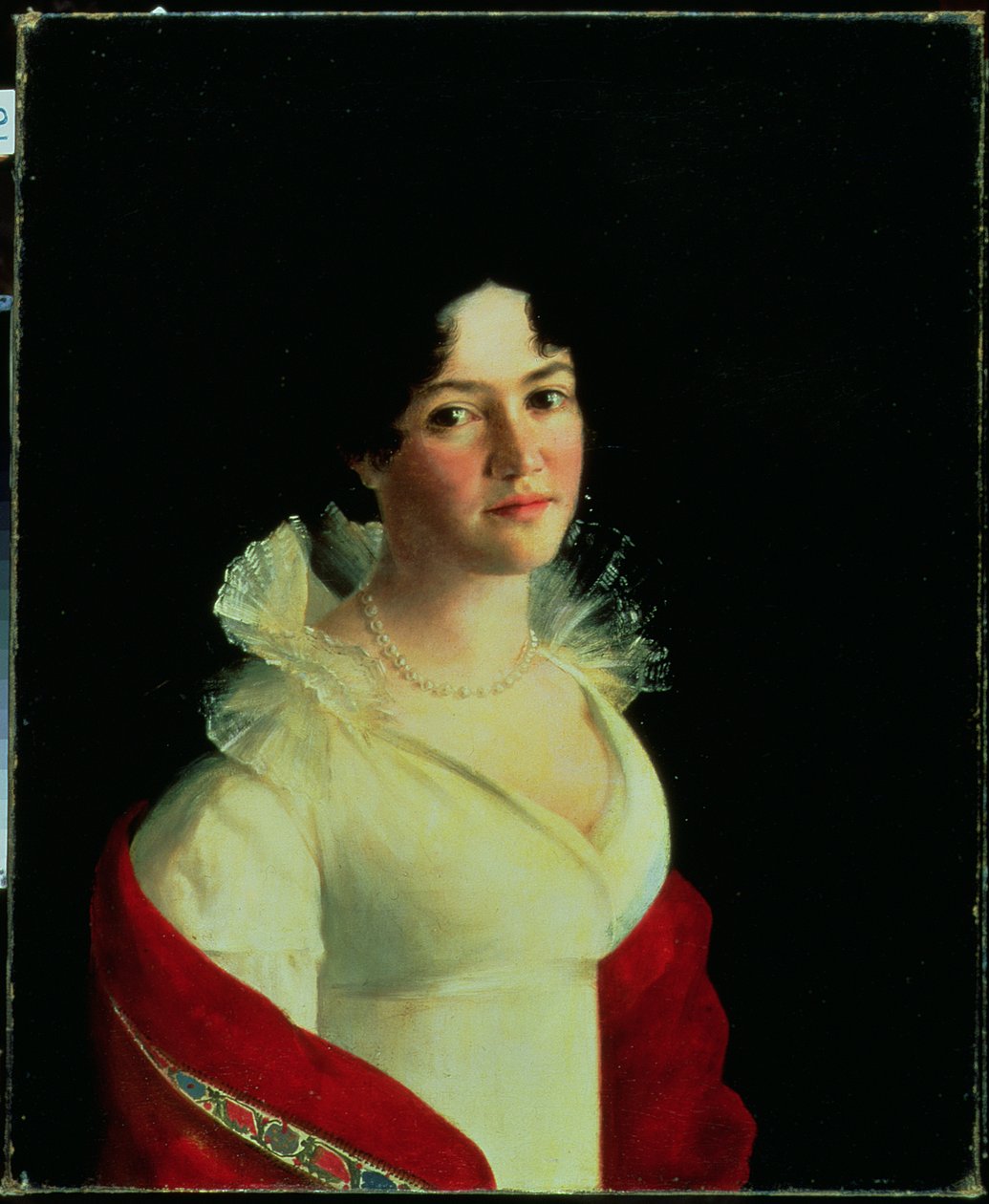 Natalia Pavlovna Zubova (1801-68) grófnő portréja 1820 körül alkotó: Russian School