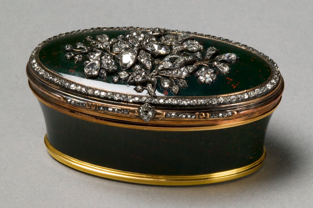 Snuff Box, 1750 körül alkotó: Russian School