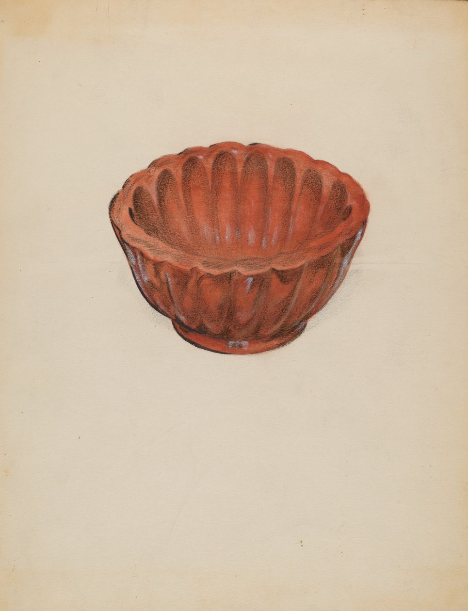 Fajansz, Jelly Mold alkotó: Ruth Bialostosky