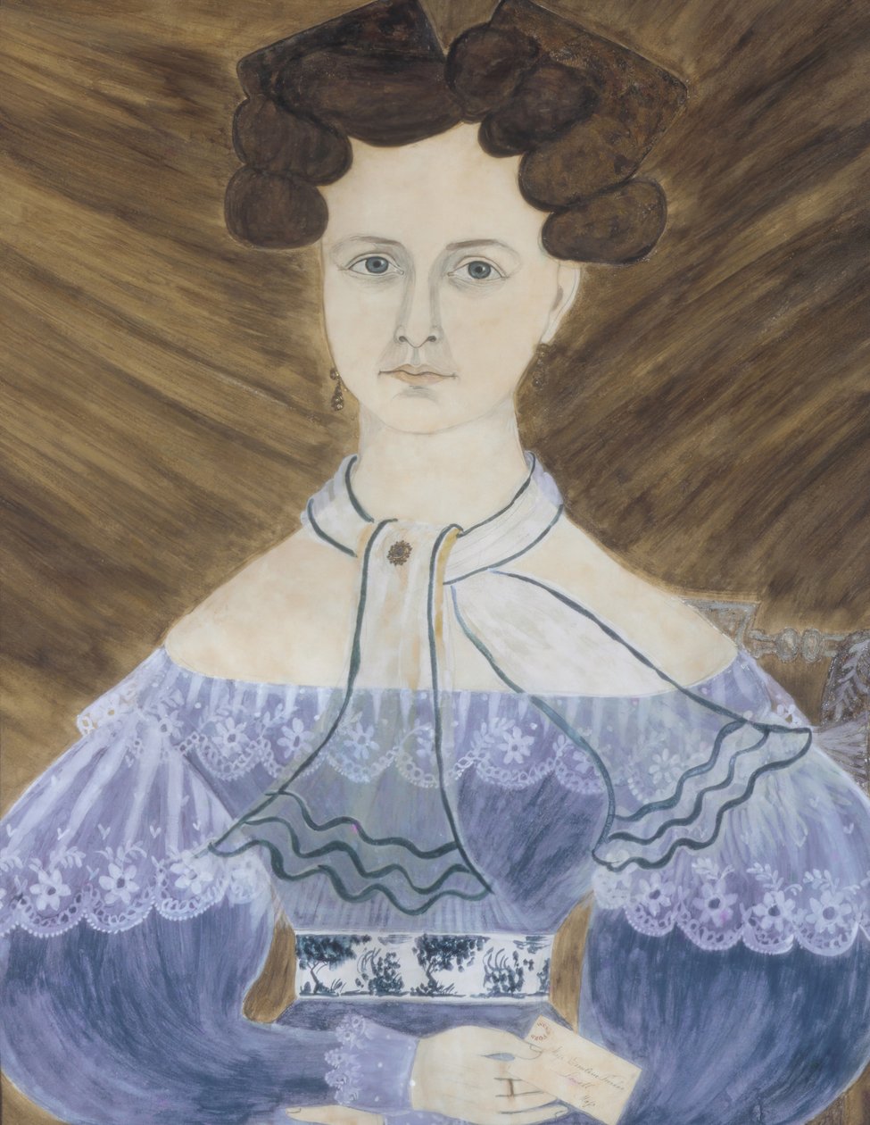 Miss Emeline Parker, Lowell, Massachusetts, 1832 alkotó: Ruth Whittier Shute