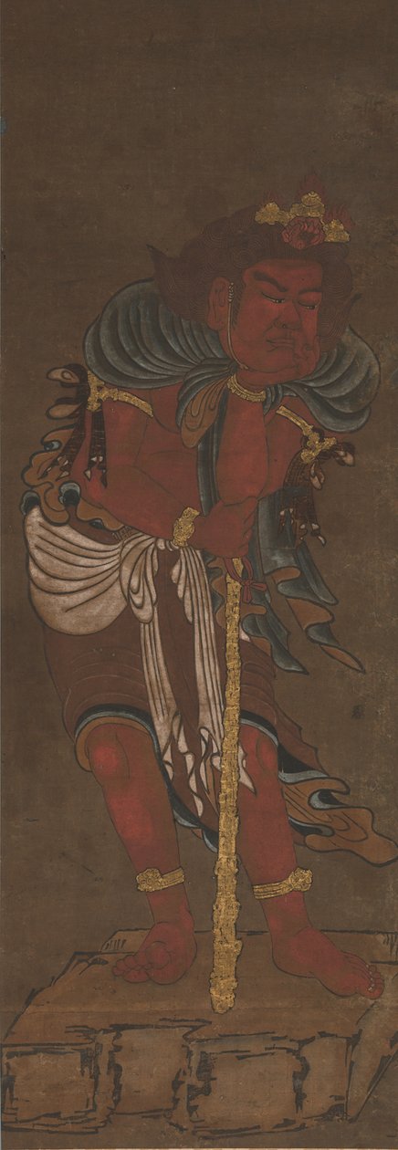 Fudo Myoo kísérője, 14. század alkotó: Ryushu Shutaku