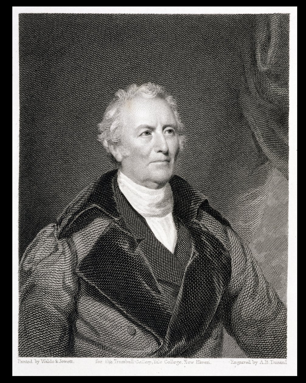 John Trumbull (1756-1843) Asher Brown Durand (1796-1886) metszete. alkotó: S.L. and Jewitt, T.O.S. Waldo