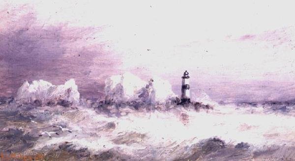 The Needles, Isle of Wight (tábla) alkotó: S.L. Kilpack