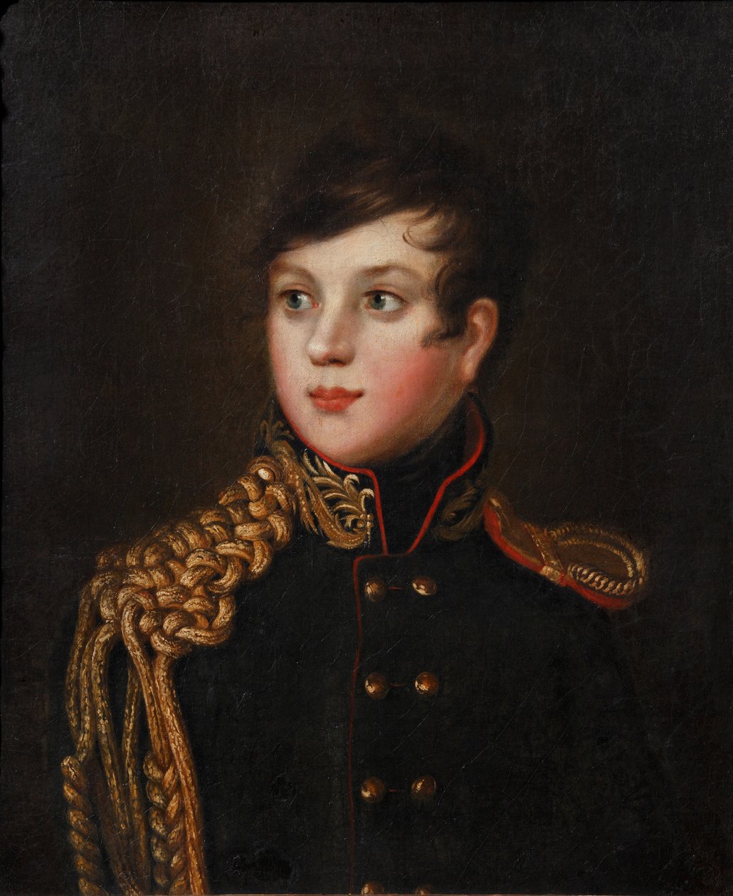 Alekszandr Pavlovics Sztroganov herceg portréja 1795-1814, kb. 1812 alkotó: S.S. Svintsov