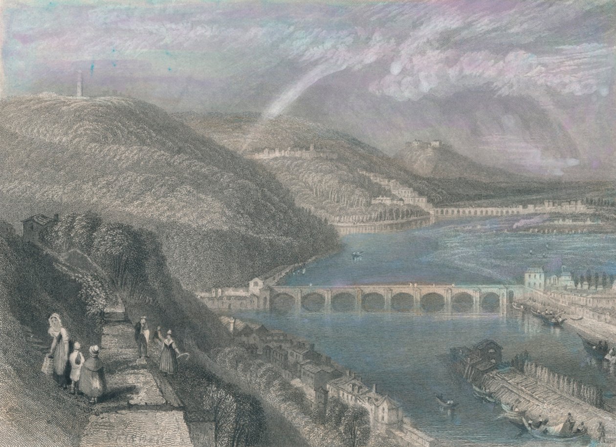 „Szent Felhő hídja Sevresből”, 1835 alkotó: S Fisher